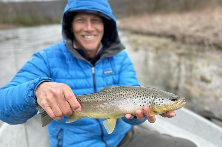 west branch Delaware river fly fishing guide
