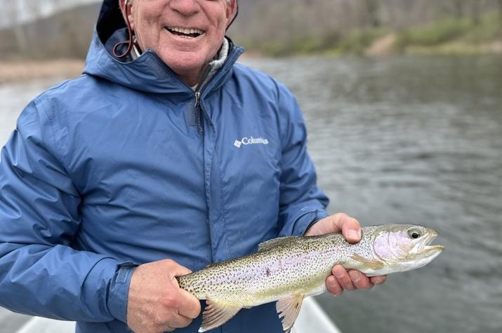 west branch delaware river fly fishing trout guide