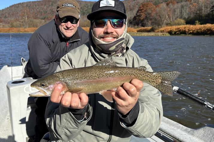 west branch delaware river trout