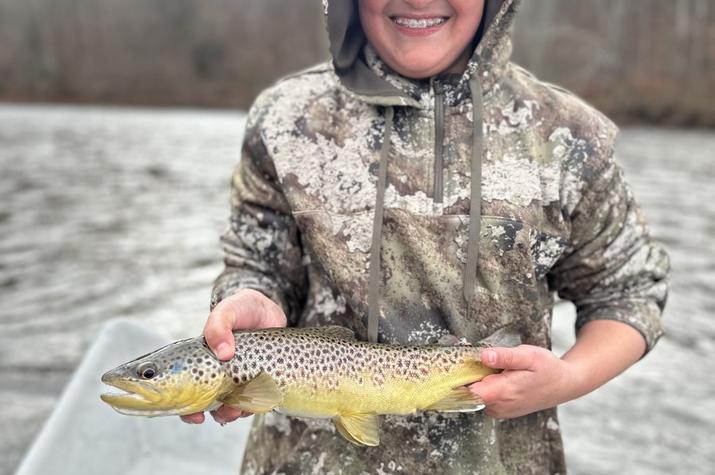 west branch delaware river trout