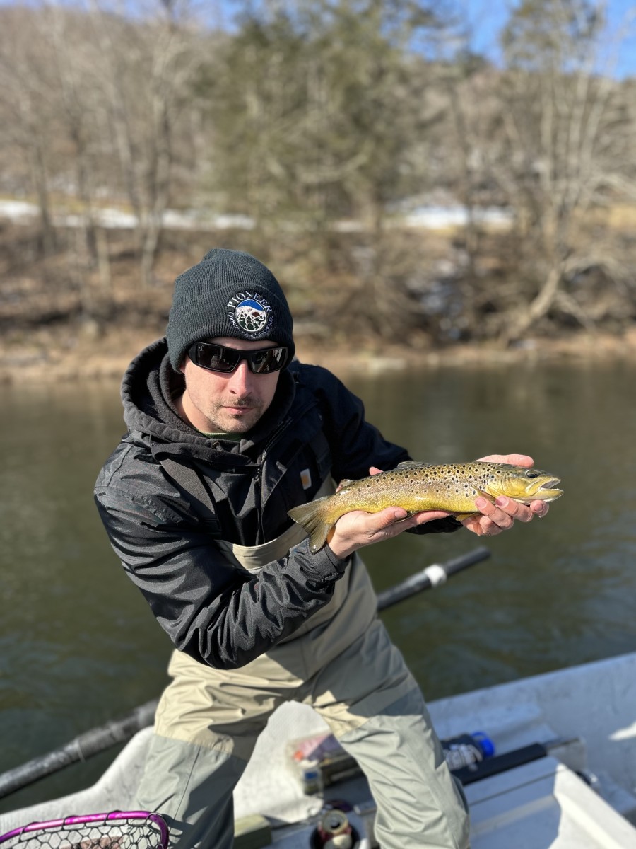 west branch delaware river fly fishing guide jesse filingo 