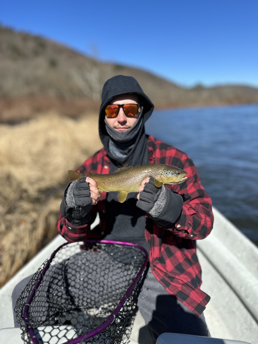 west branch delaware river fly fishing guide jesse filingo