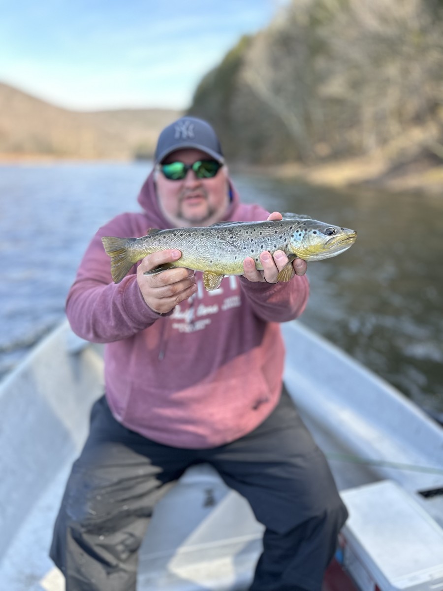 upper delaware river west branch delaware river fishing guide jesse filingo