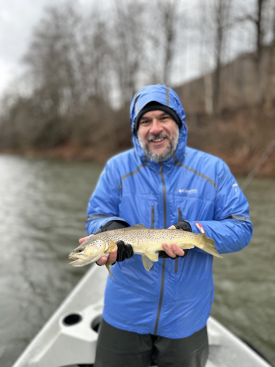 guided fly fishing west branch delaware river new york