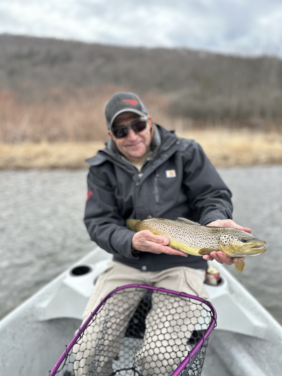 west branch delaware river fly fishing guide jesse filingo