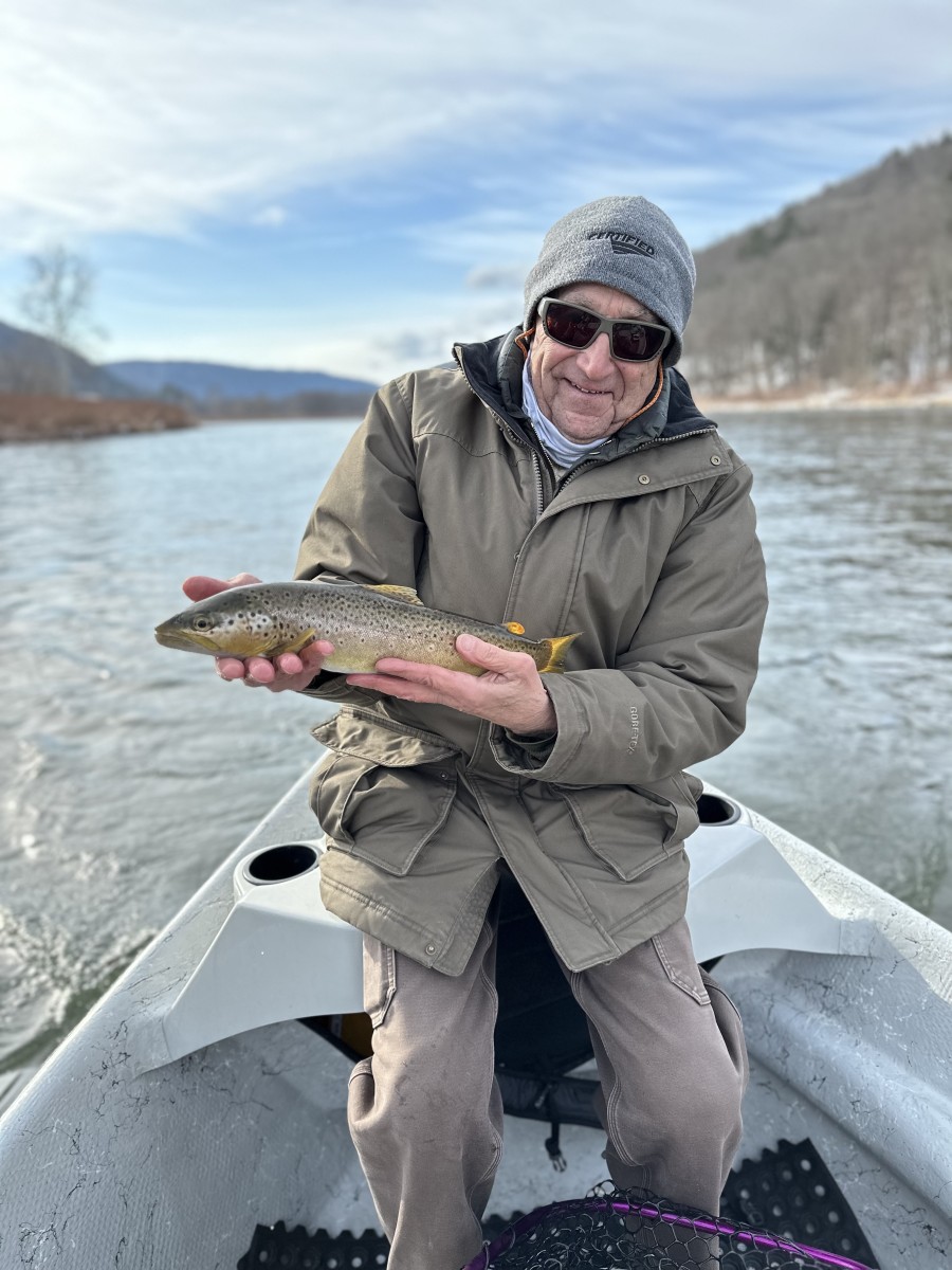 guided fly fishing west branch delaware river