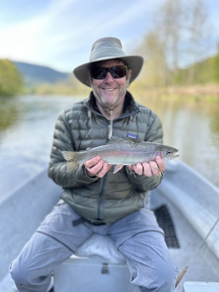 upper delaware river fly fishing for trout