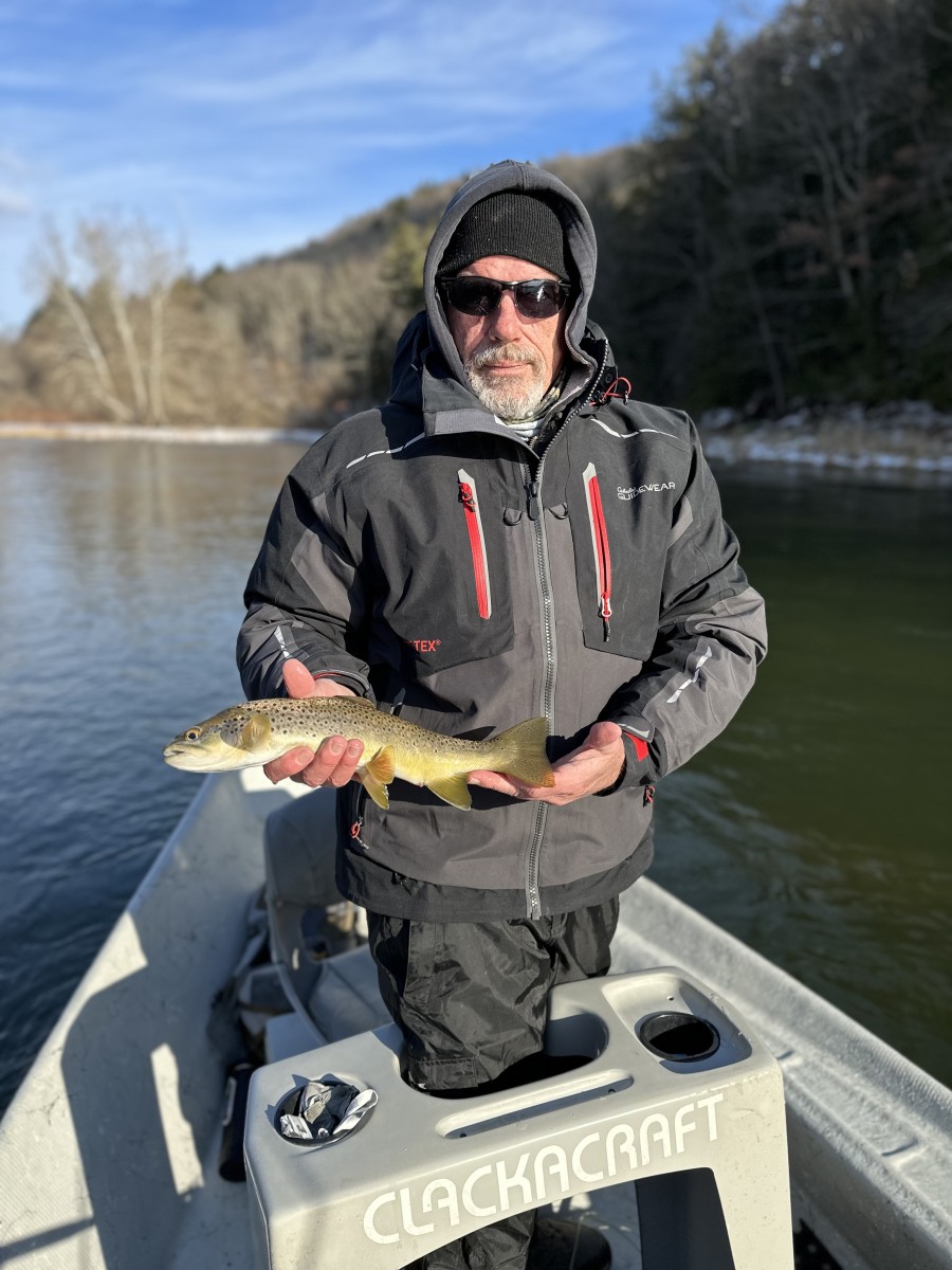 west branch Delaware river fly fishing guide jesse filingo delaware river