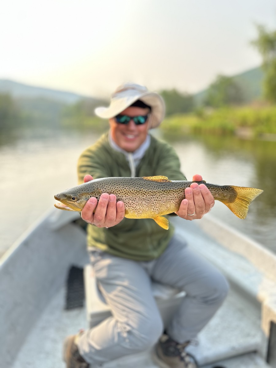 fly fishing guide jesse filingo west branch delaware river fly fishing