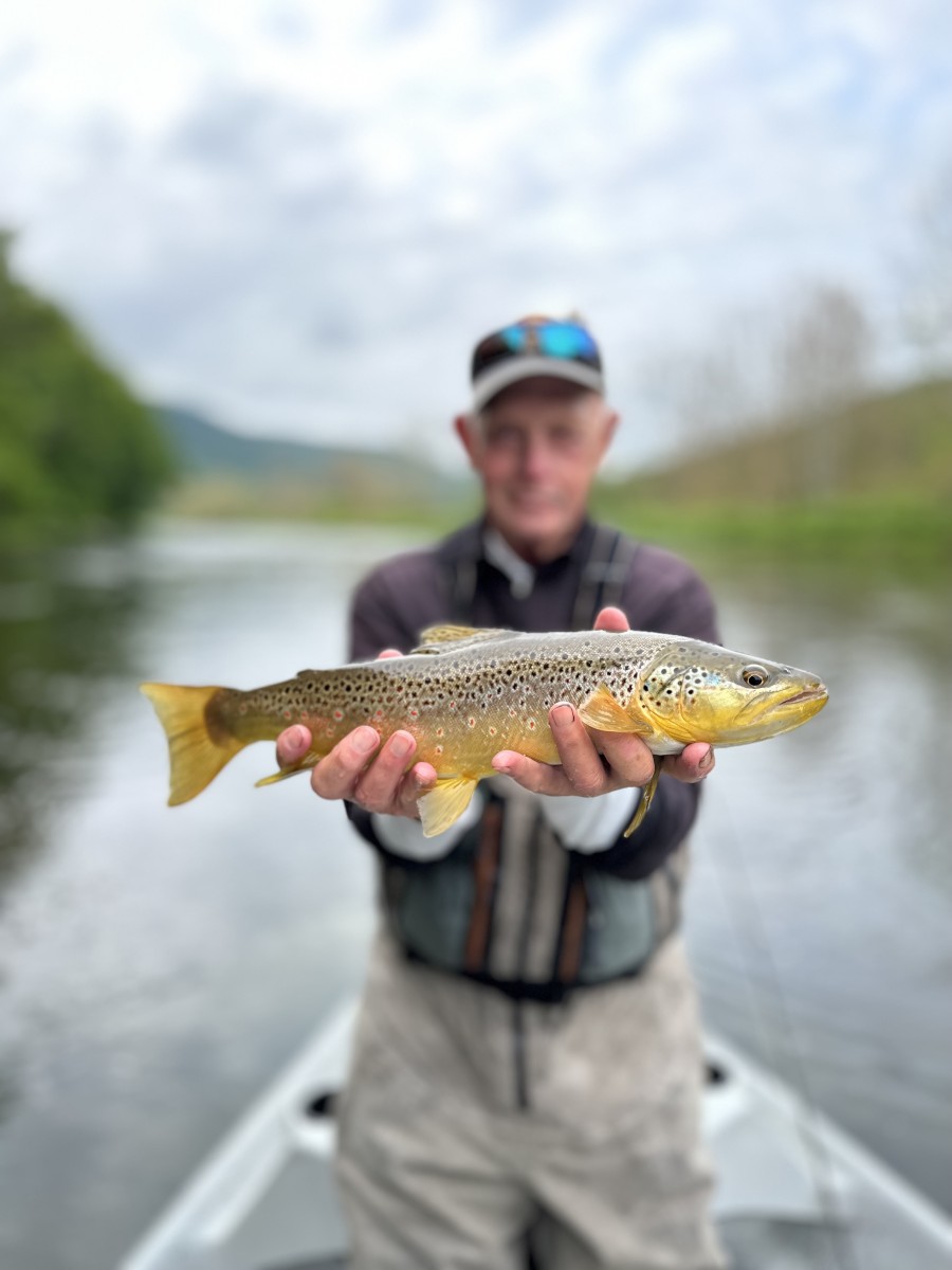 west branch delaware river fly fishing guide jesse filingo