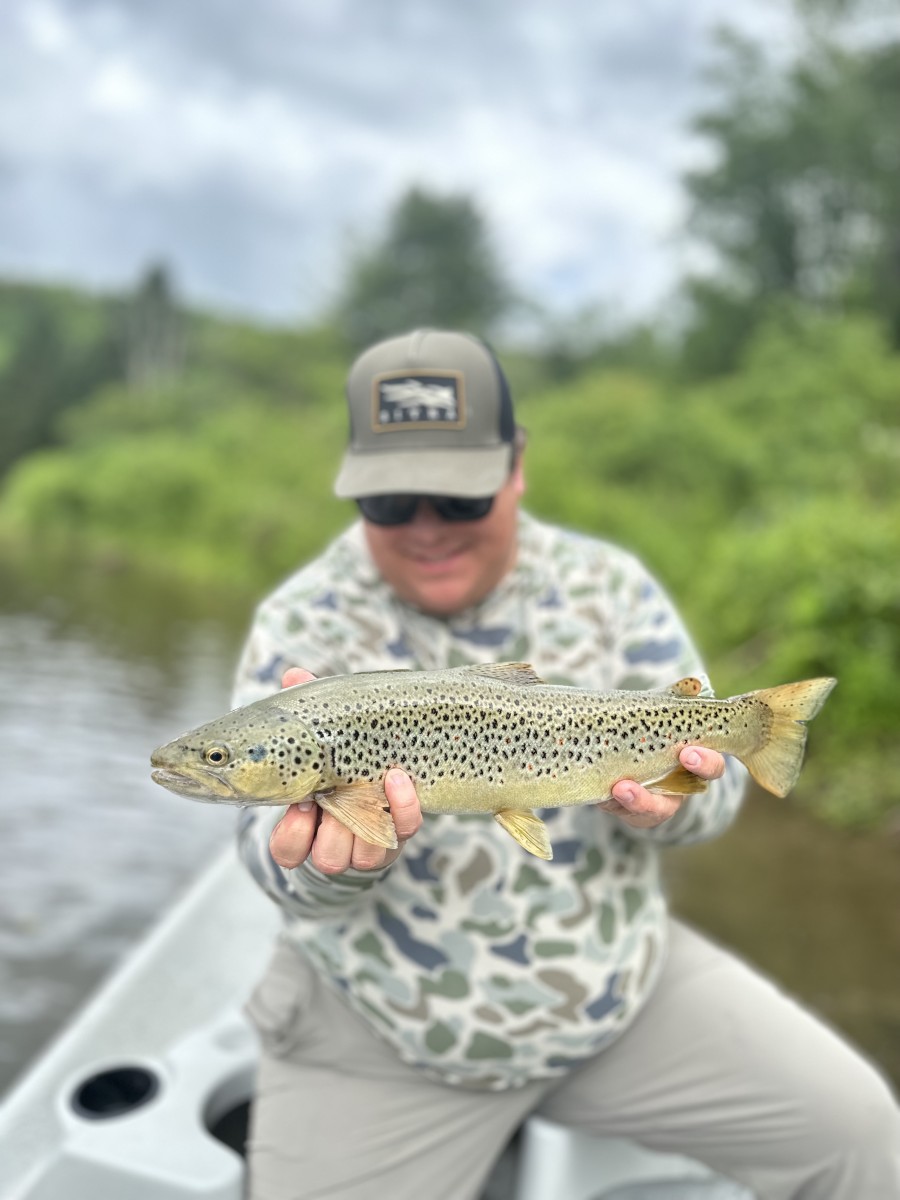 west branch delaware river trout new york fishing guide jesse filingo