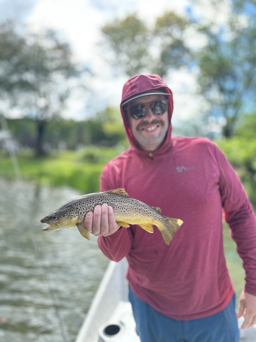 west branch delaware river fly fishing guide jesse filingo