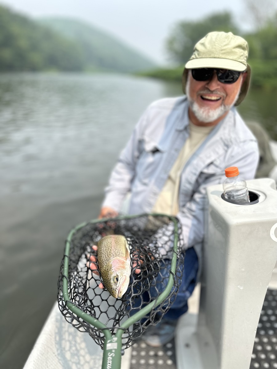 upper delaware river trout fishing guide jesse filingo