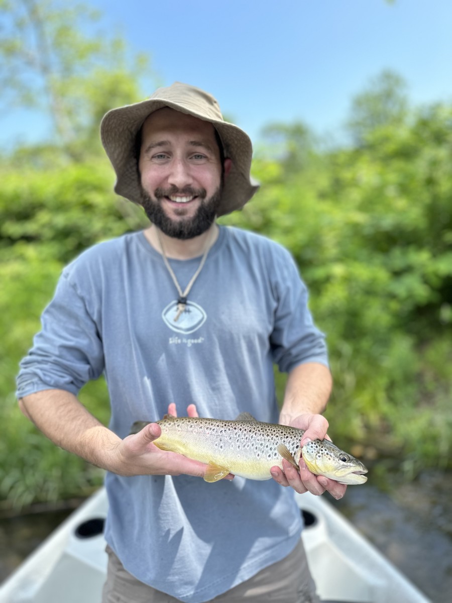 west branch delaware river trout guide jesse filingo