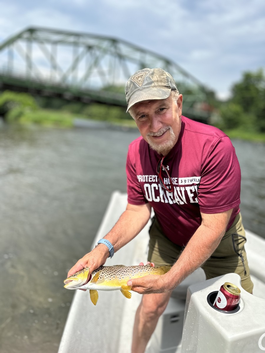 west branch delaware river fly fishing guide jesse filingo