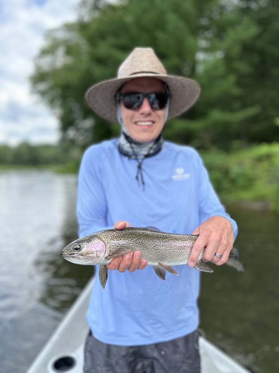 west branch delaware river fly fishing guide jesse filingo