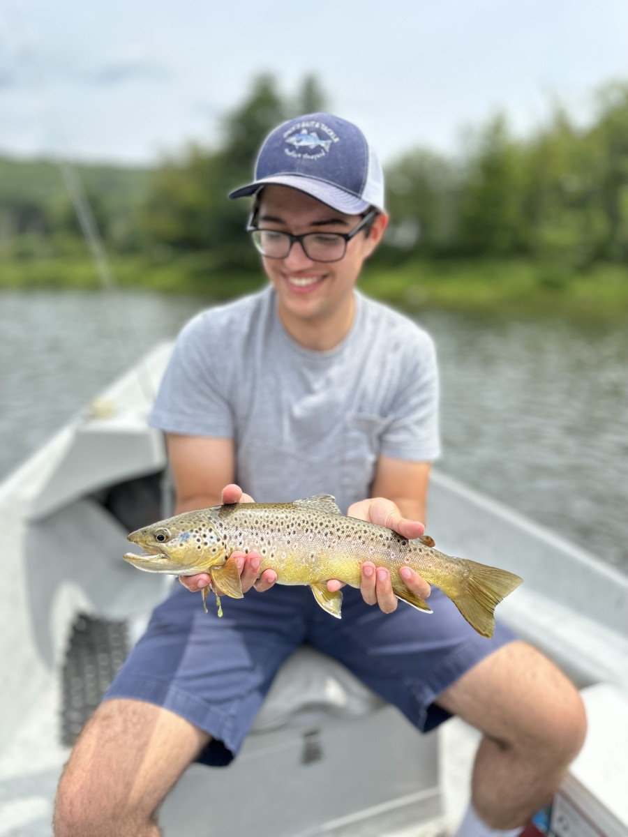 west branch delaware river fly fishing guide jesse filingo