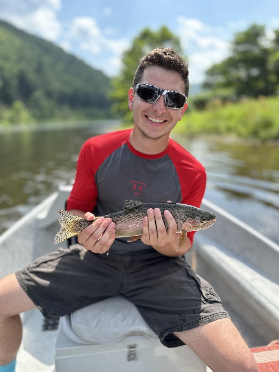 upper delaware river trout fishing