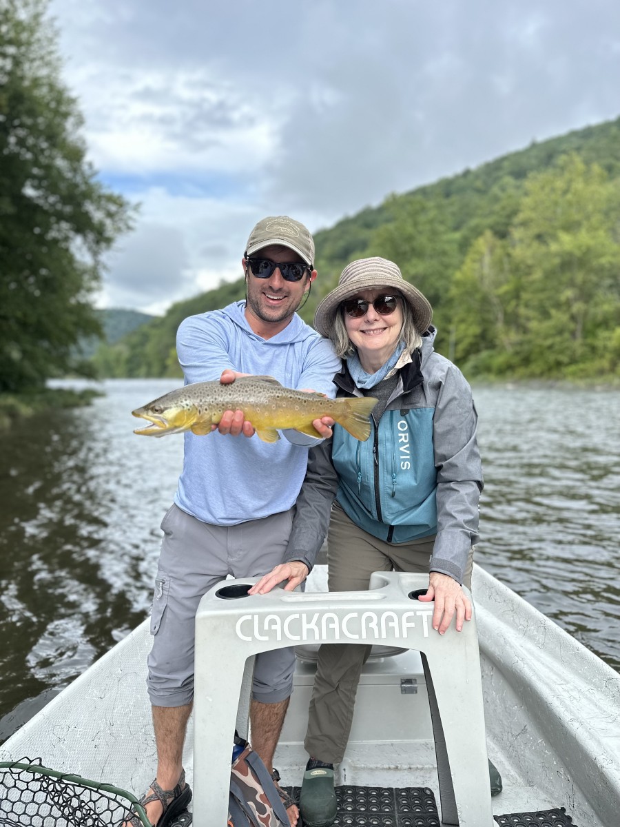 west branch delaware river fly fishing guide jesse filingo