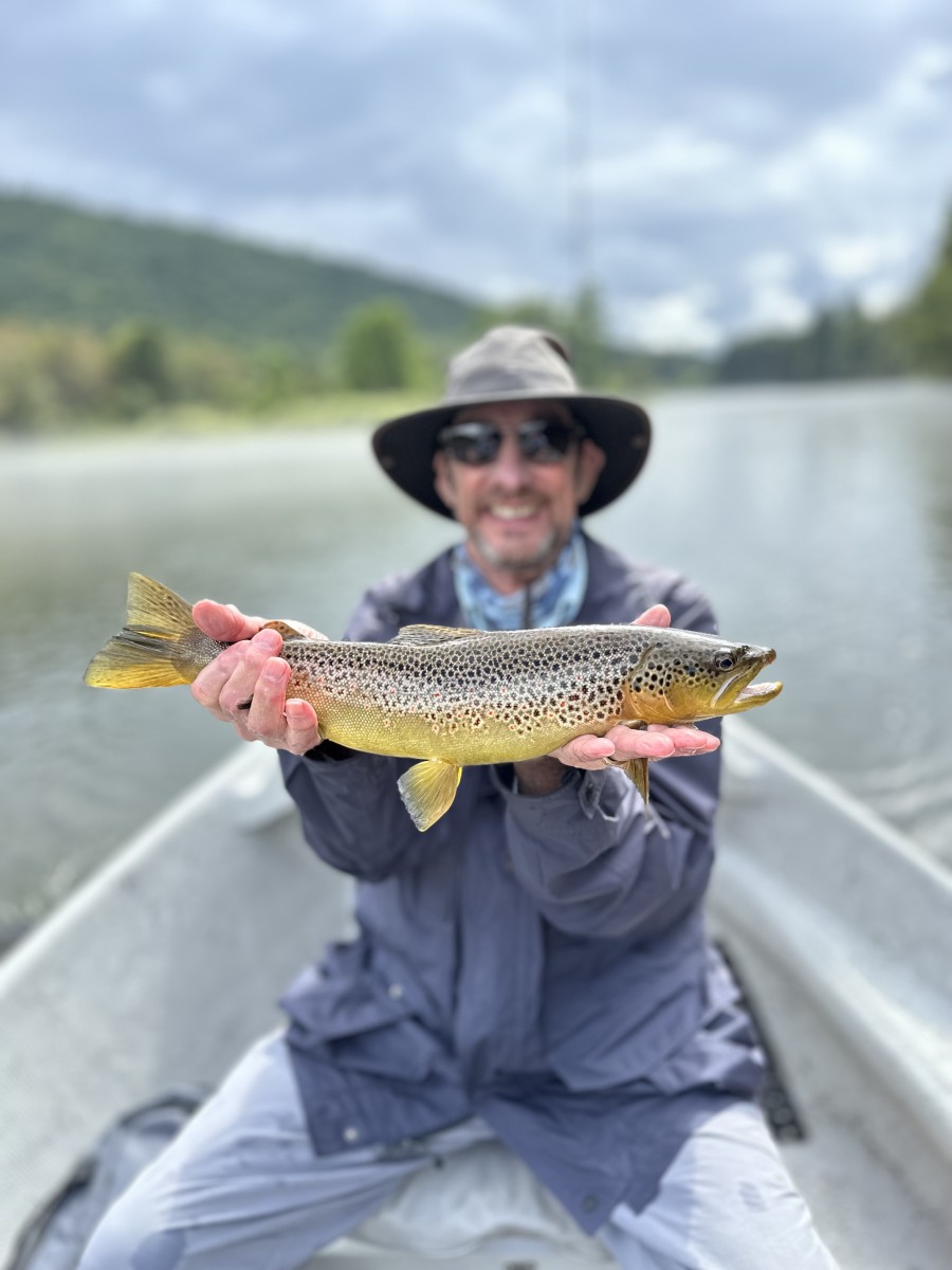 fly fishing west branch delaware river trout 