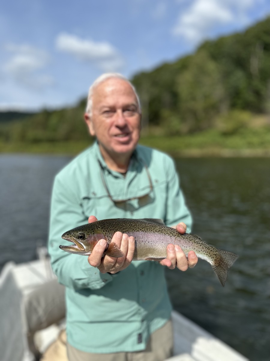 guided fly fishing delaware river trout