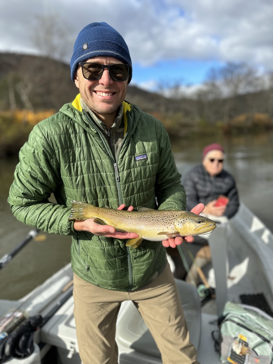 fly fishing upper delaware river trout