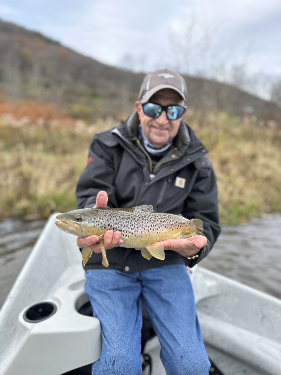 west branch delaware river fly fishing guide jesse filingo