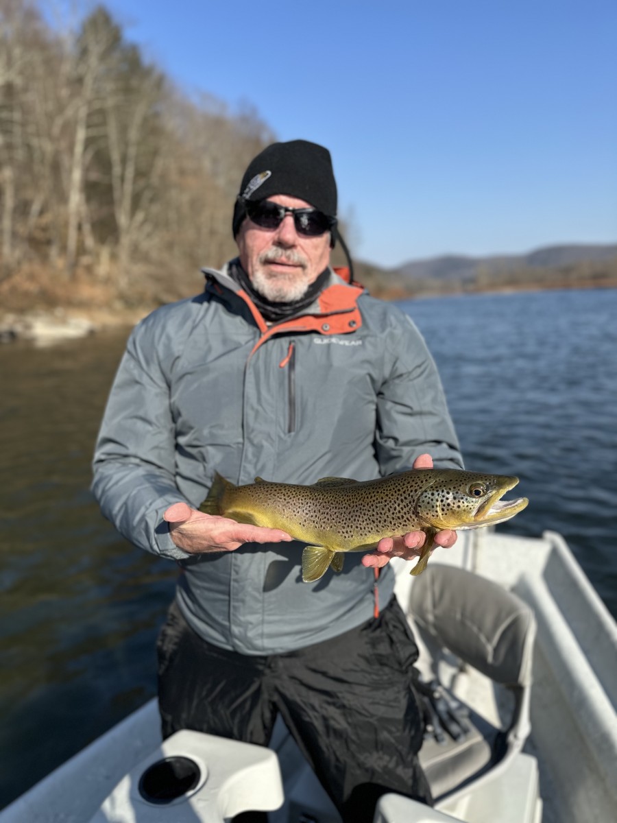 west branch delaware river fly fishing guide jesse filingo