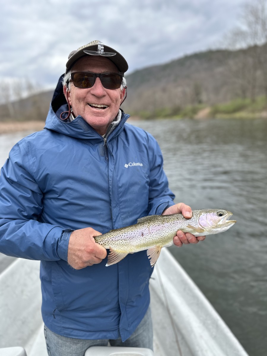 west branch delaware river fly fishing trout guide