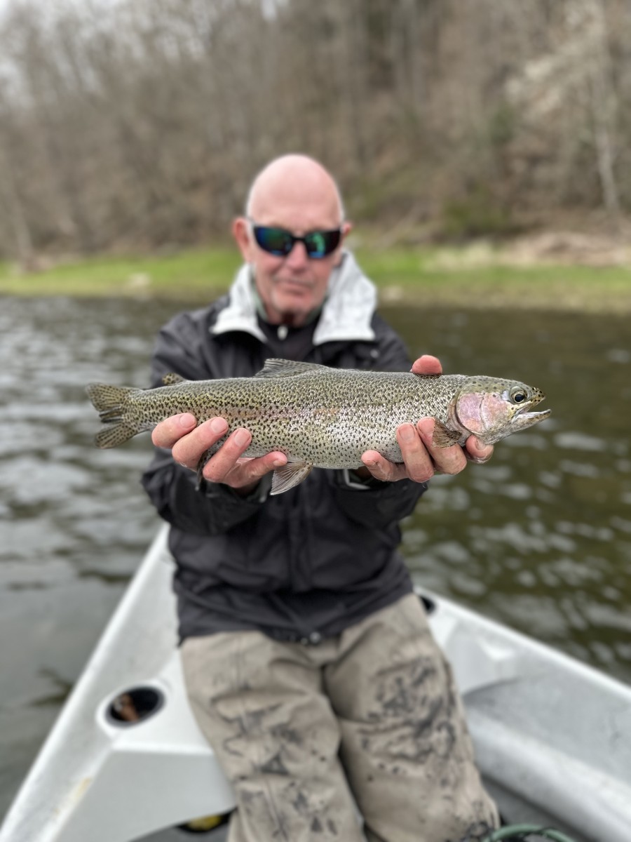 upper delaware river fly fishing trout fishing