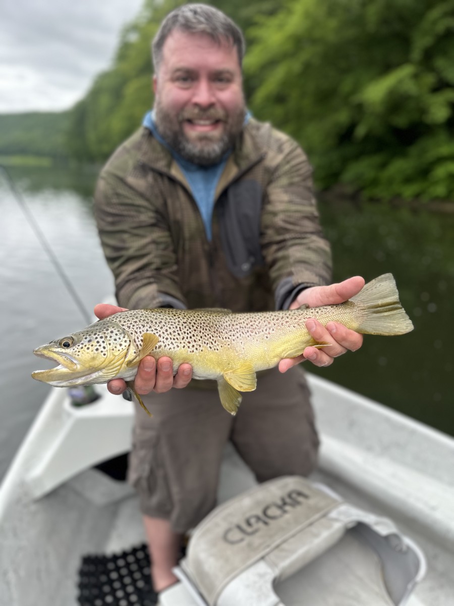 upper delaware river fly fishing guide jesse filingo