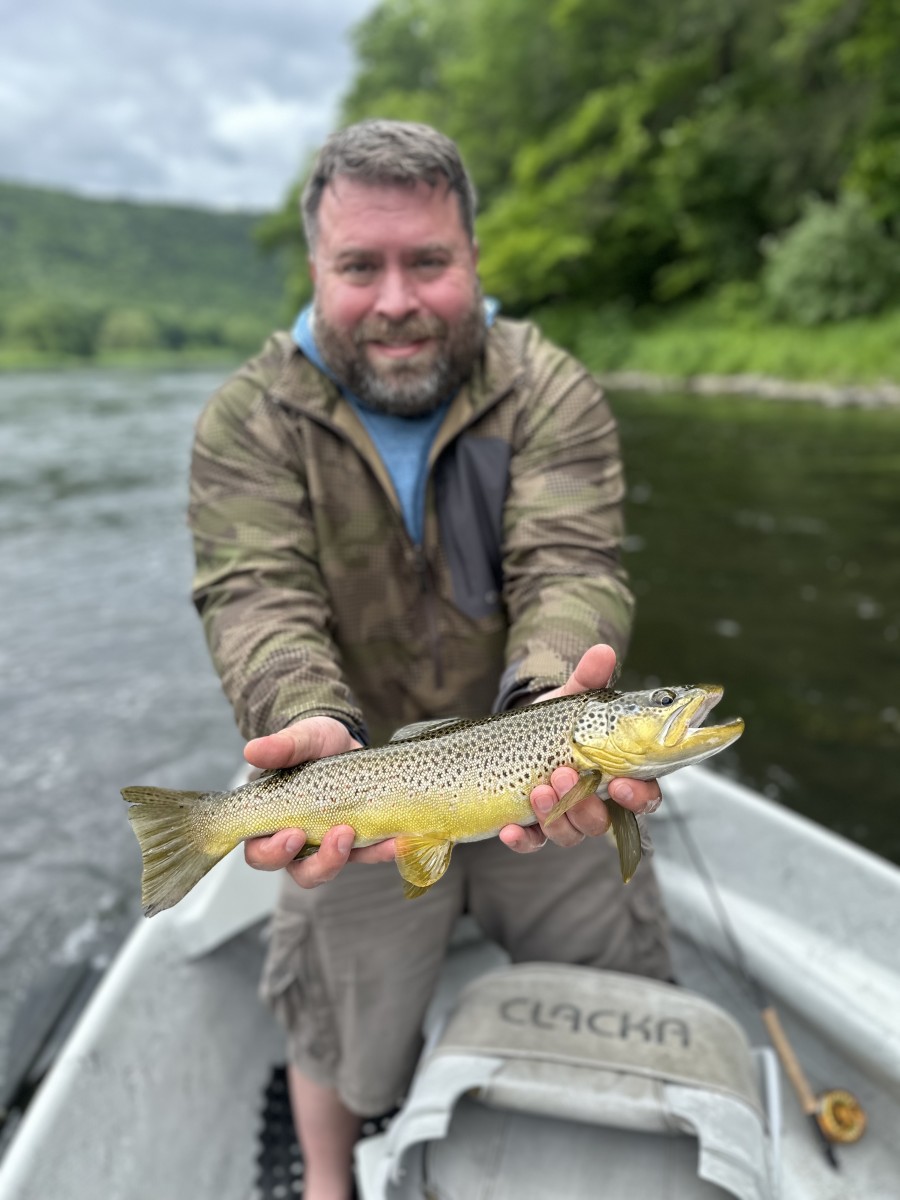 upper delaware river fly fishing