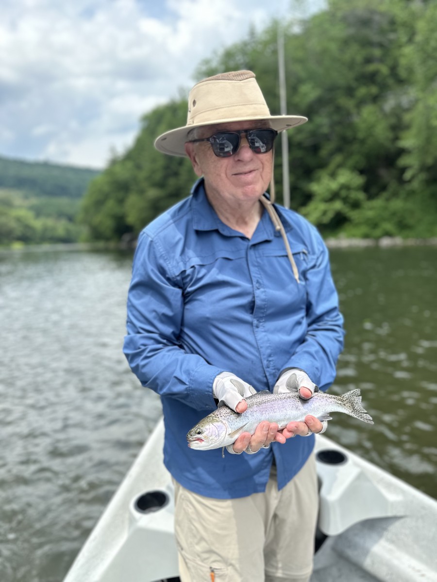 west branch delaware river fly fishing guide jesse filingo