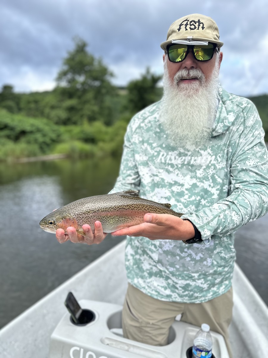 west branch delaware river fly fishing guide jesse filingo