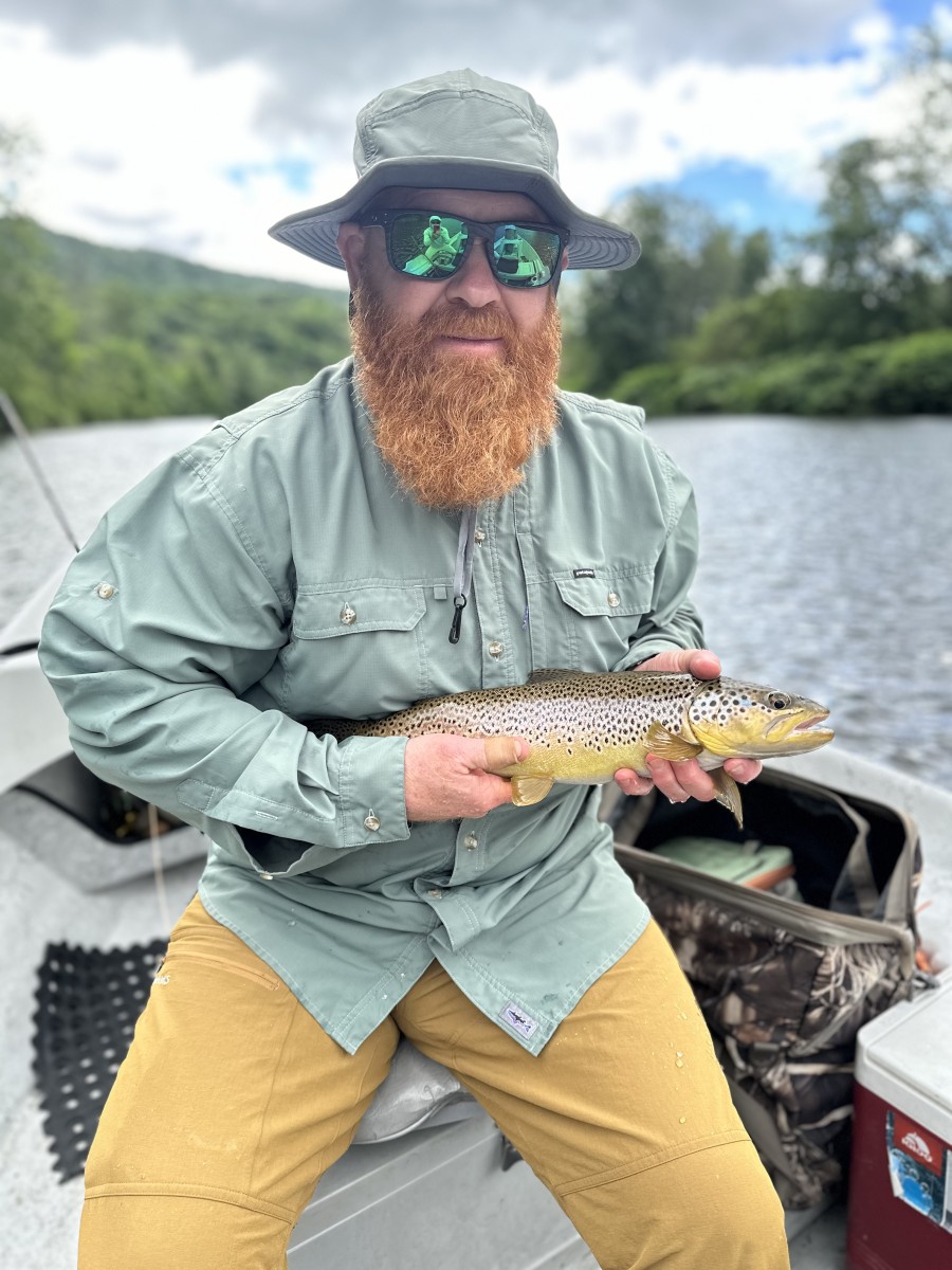 west branch delaware river fly fishing guide jesse filingo