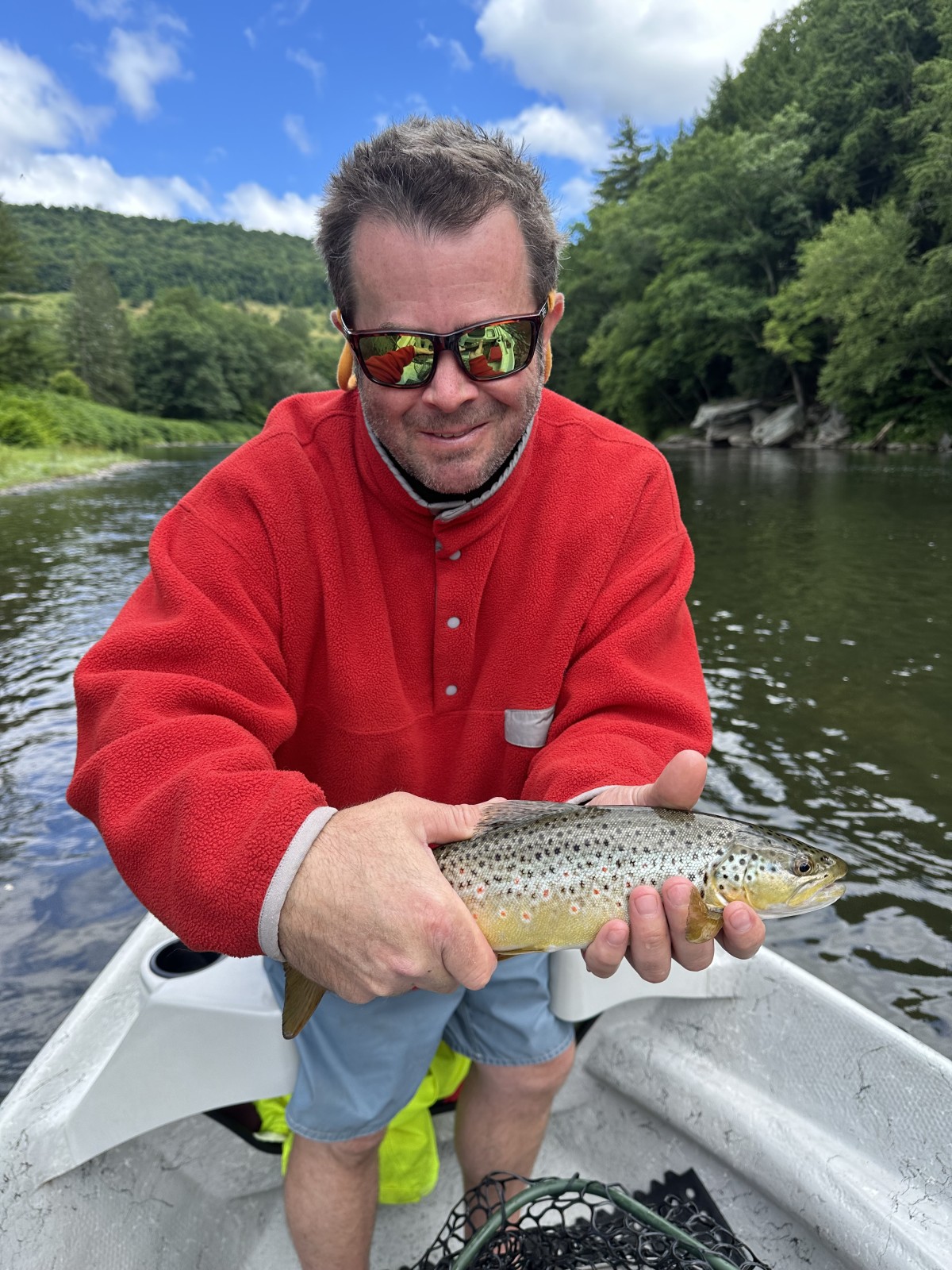 west branch delaware river fly fishing guide jesse filingo