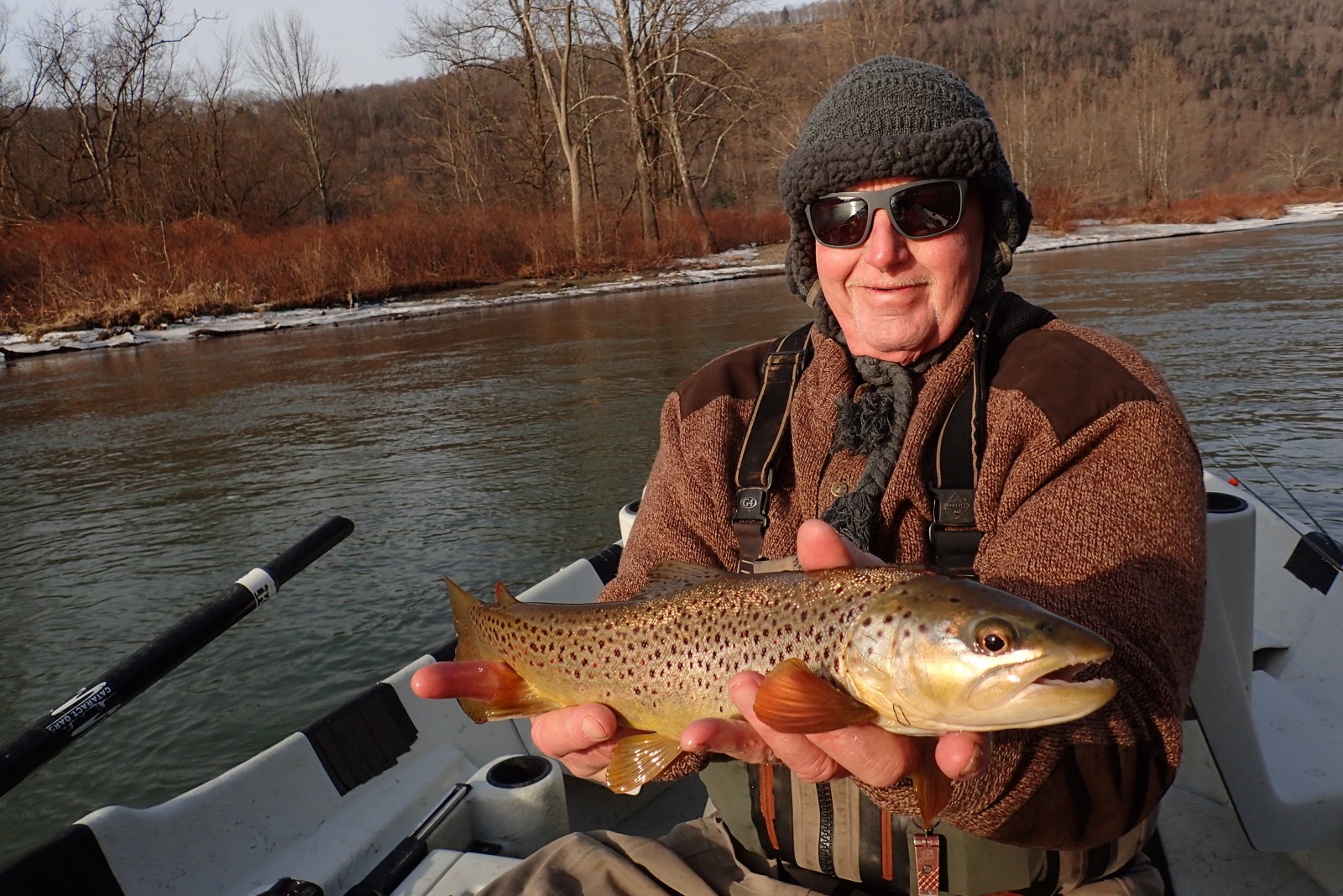 upper delaware river fishing guide jesse filingo