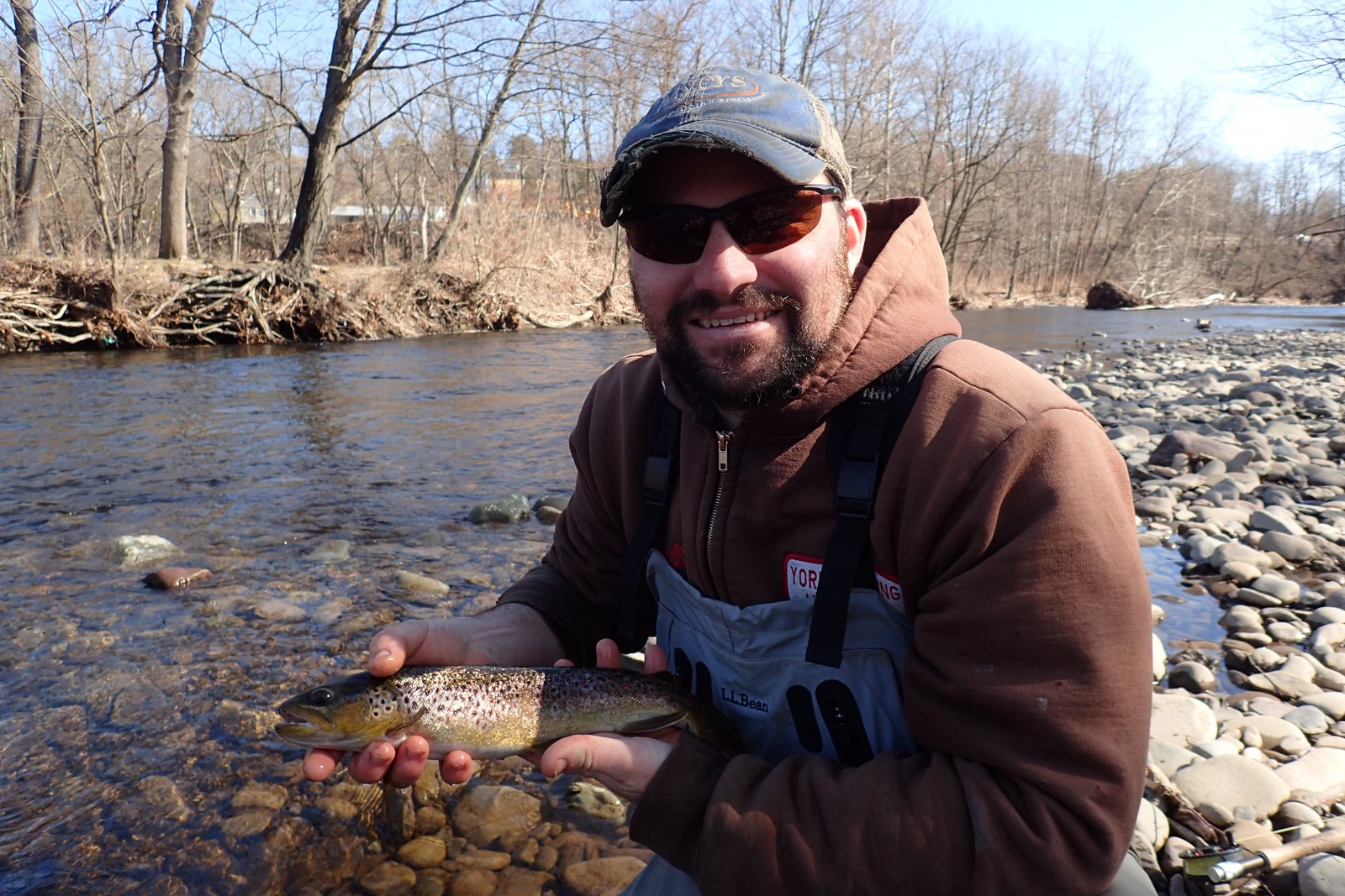 guided fly fishing west branch delaware river fly fishing guide jesse filingo