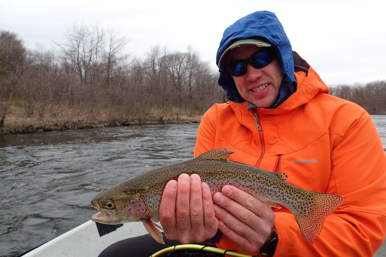 guided fly fishing pocono mountains pennsylvania wild trout with guide filingo fly fishing