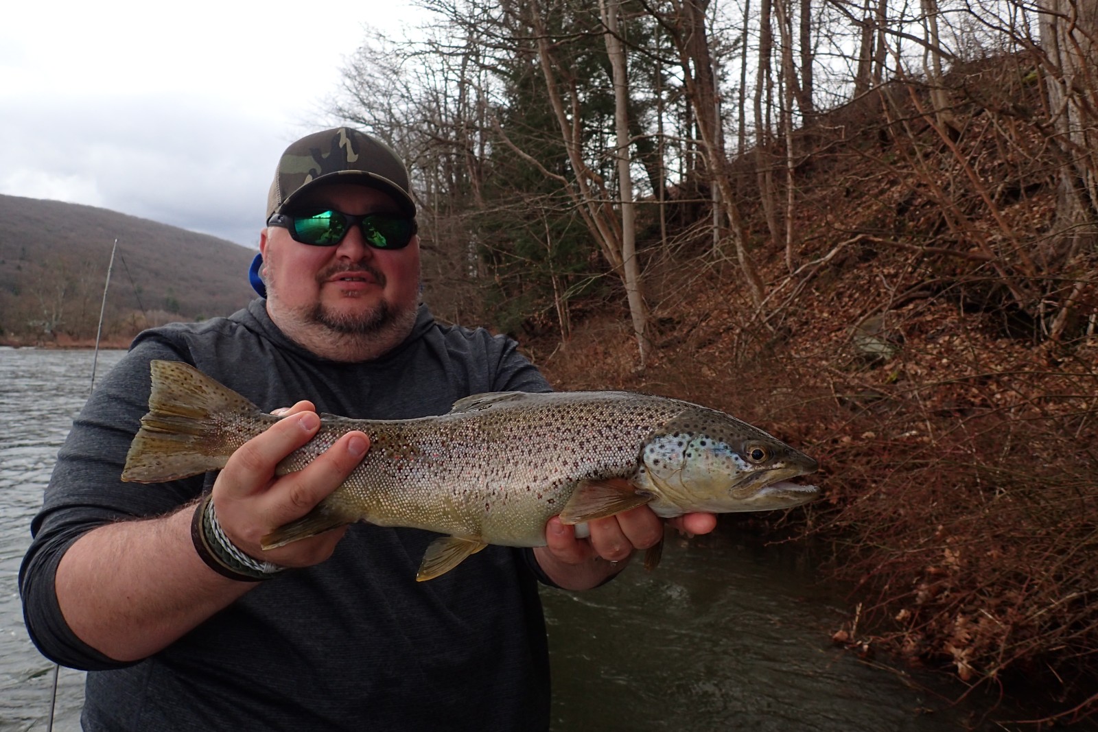 west branch delaware river fly fishing guide jesse filingo