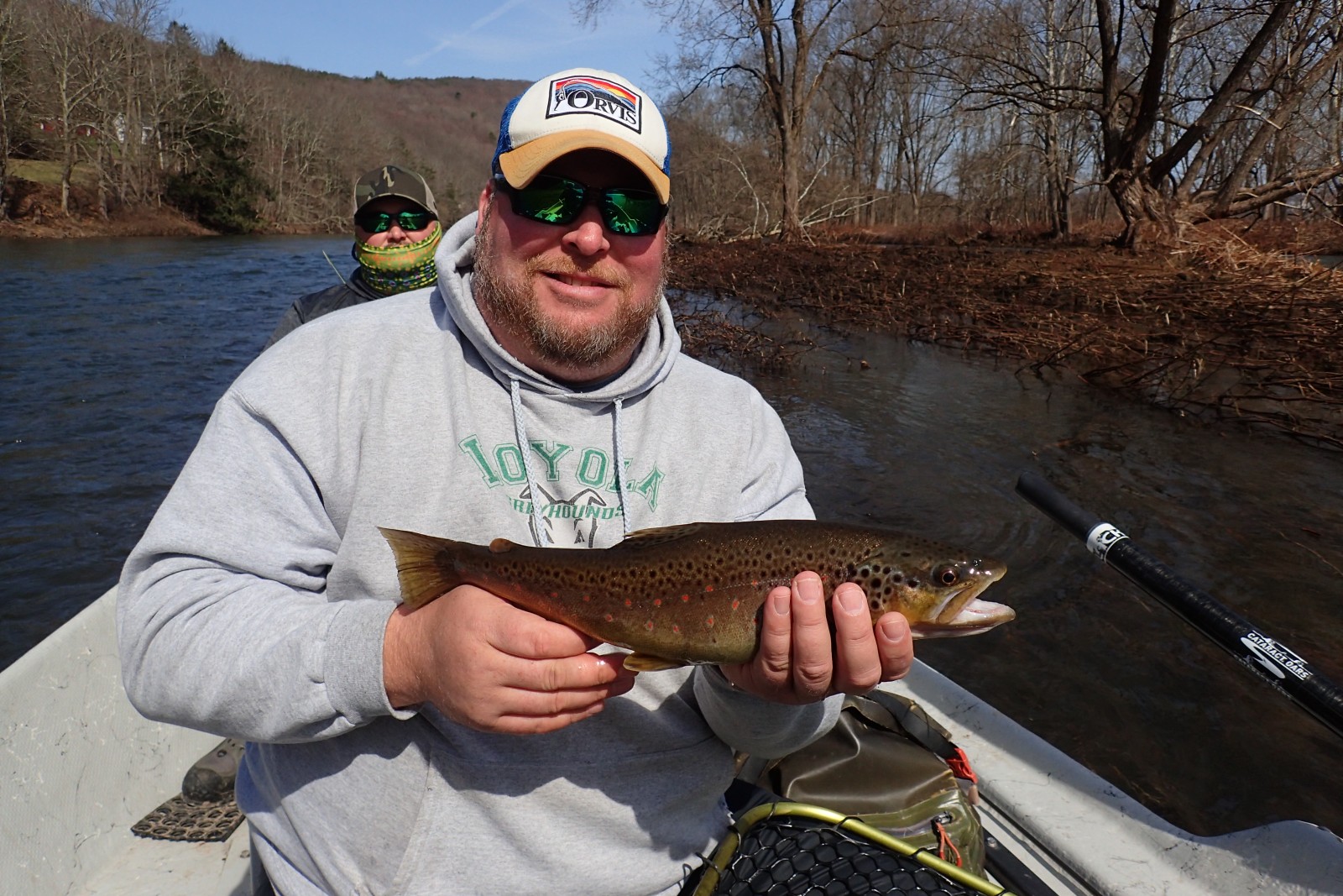 west branch delaware river new york fly fishing guide jesse filingo