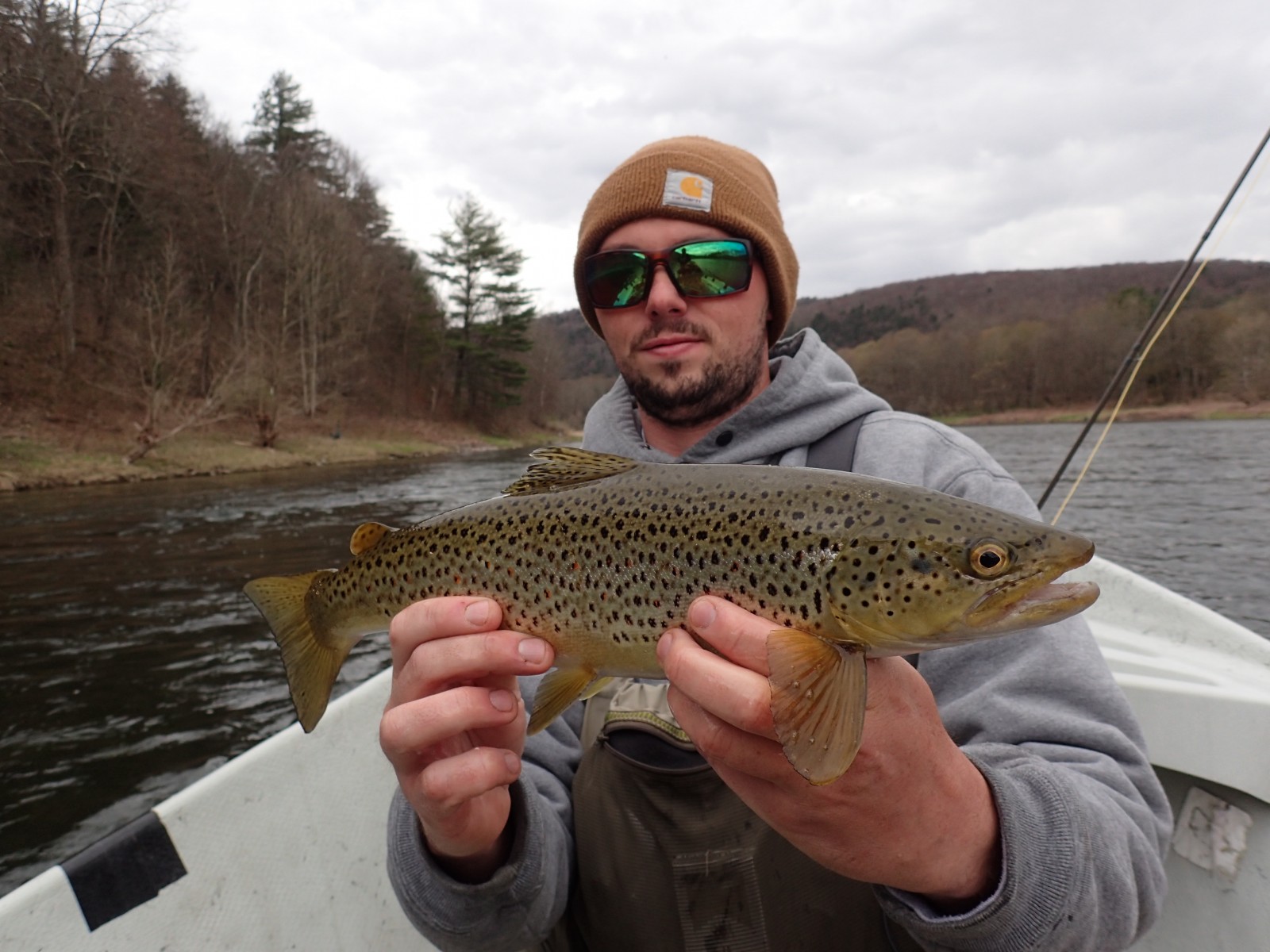 west branch delaware river fly fishing guide jesse filingo new york and pennsylvania fishing guide filingo fly fishing