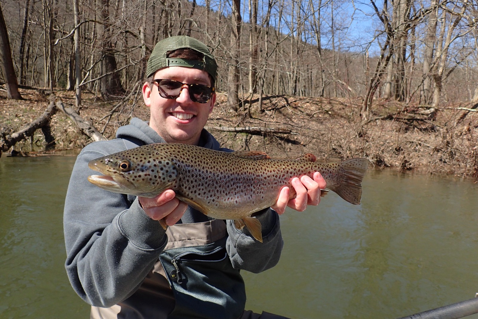 west branch delaware river fly fishing guide jesse filingo