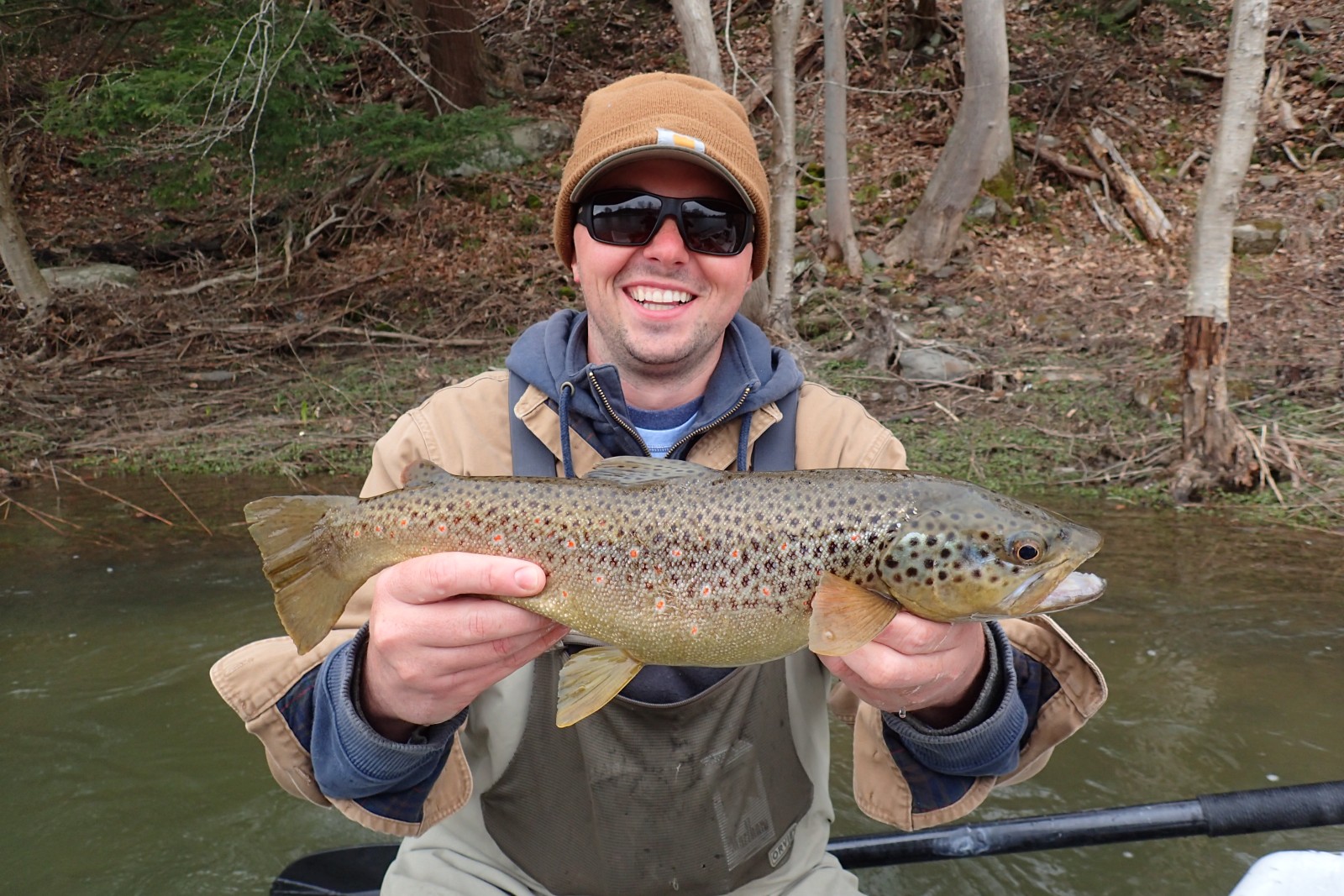 upper delaware river fly fishing guide jesse filingo