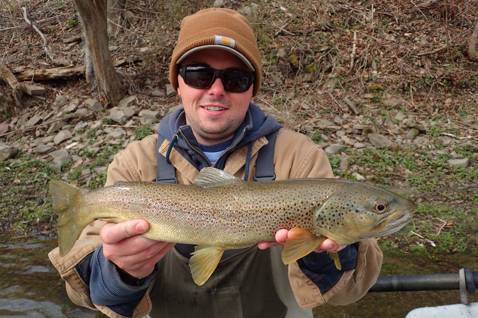 upper delaware river new york fly fishing guide jesse filingo