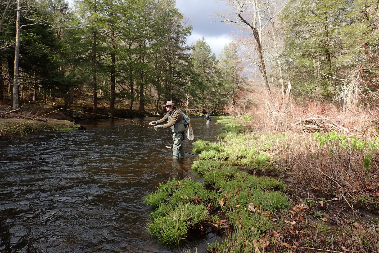 pocono mountains pennsylvania fly fishing guide jesse filingo fishing guide