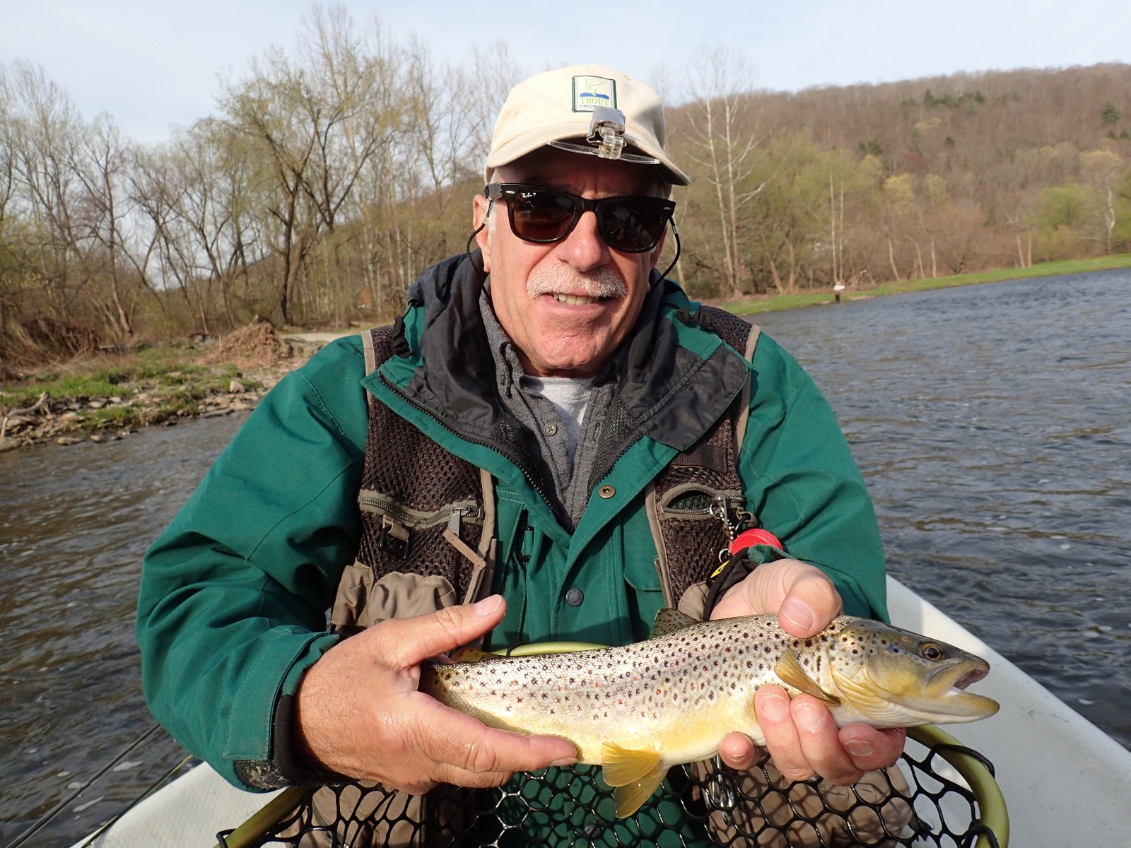 guided fly fishing west brach delaware river fishing guide jesse filingo