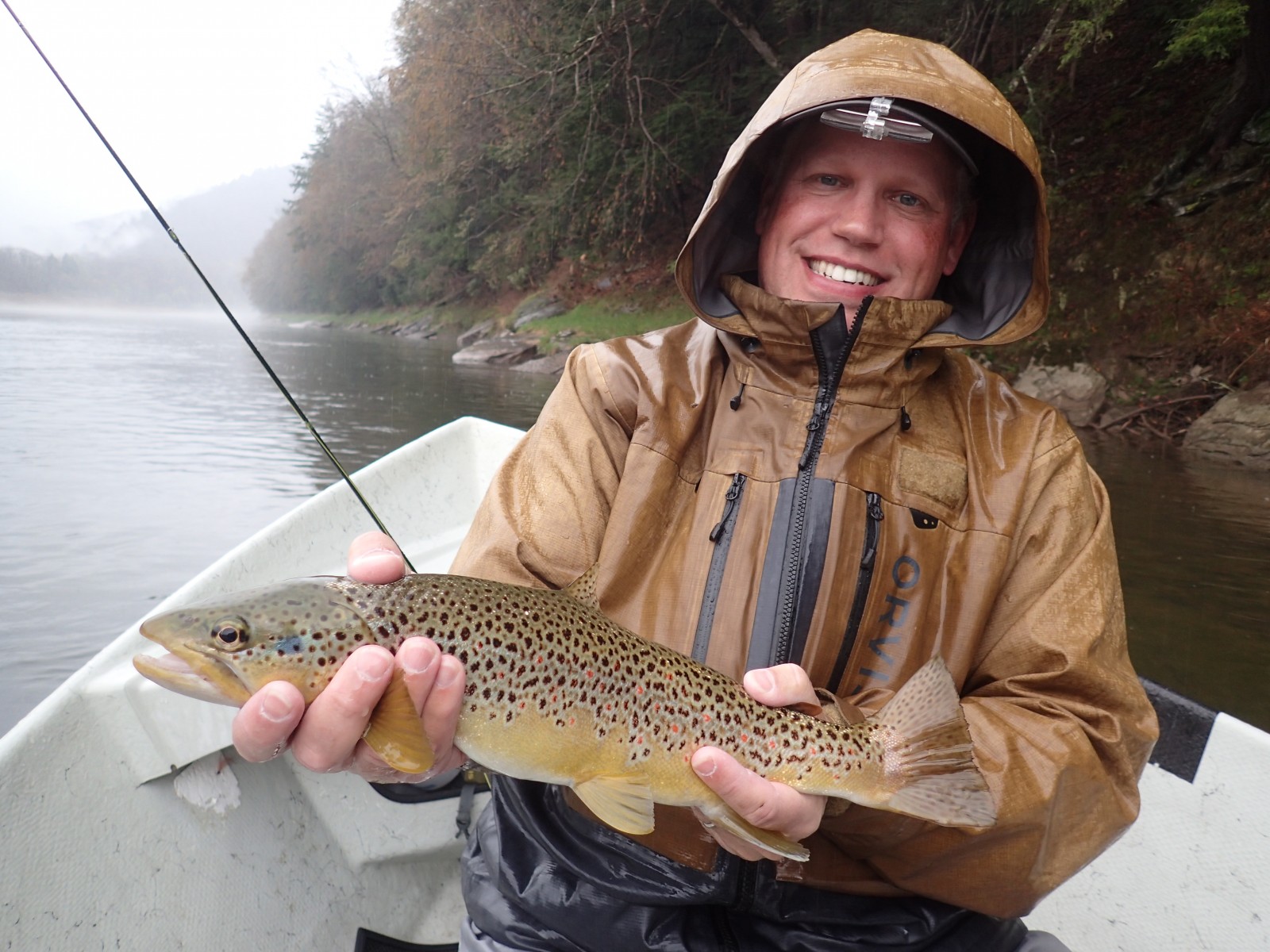 guided fly fishing upper delaware river for wild trout fishing guide jesse filingo