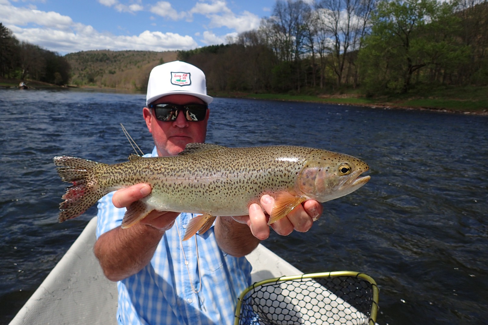 upper delaware river guided fishing tours with filingo fly fishing