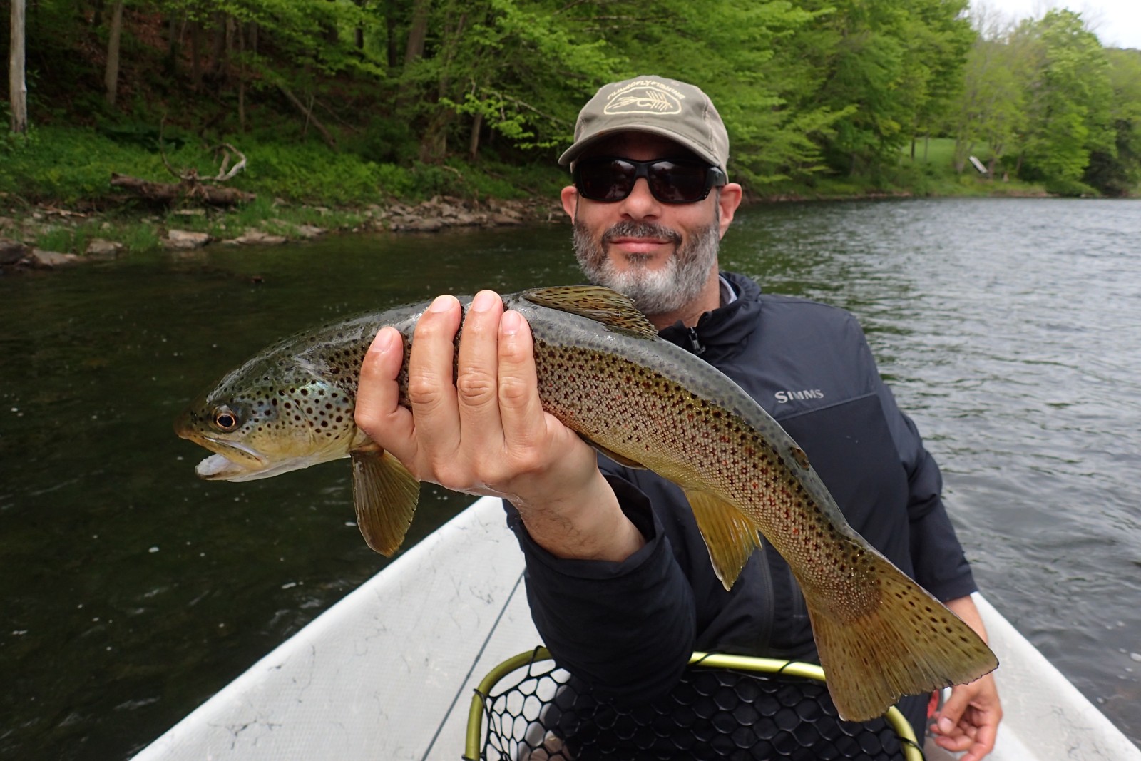 delaware river new york fly fishing guide jesse filingo